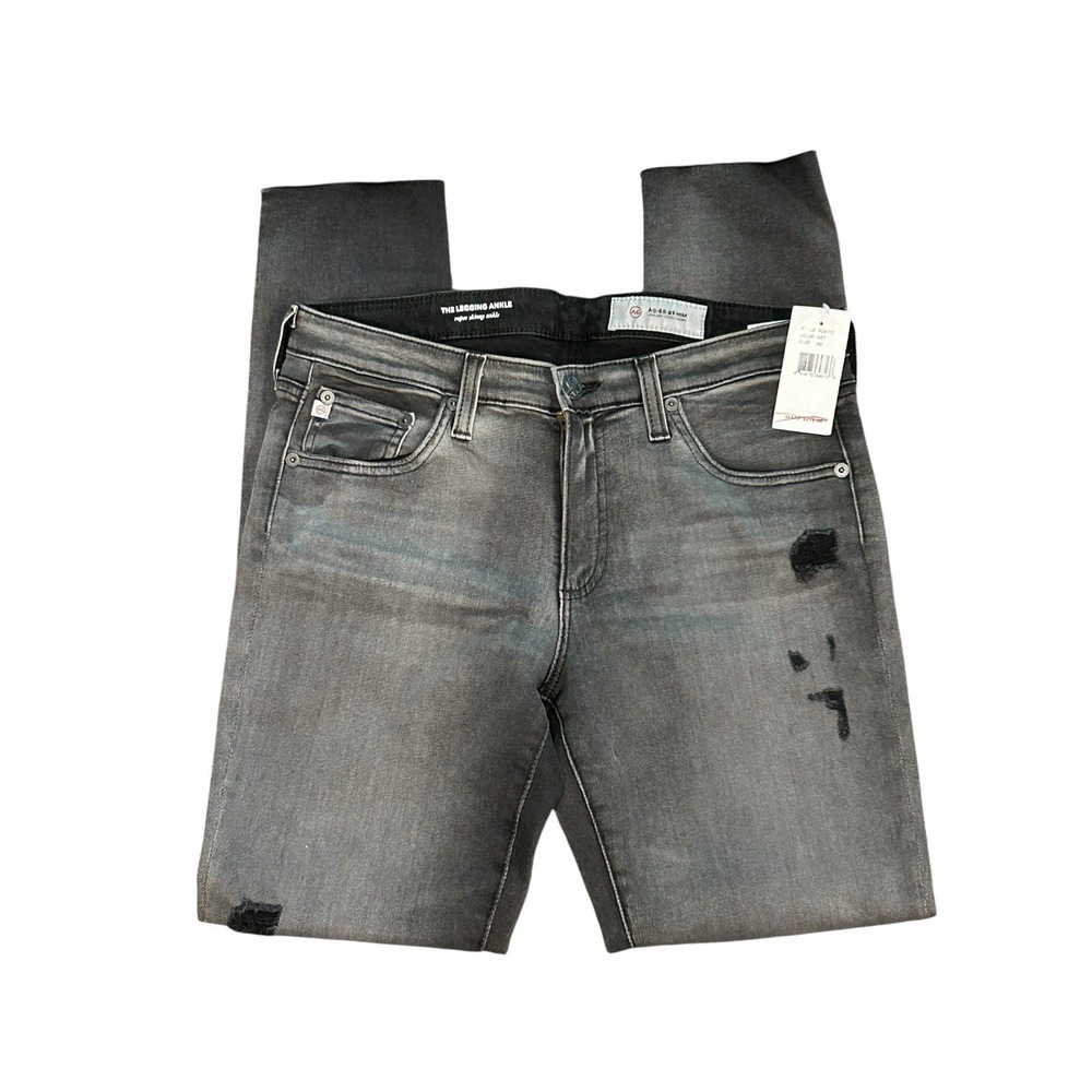 NWT ADRIANO GOLDSCHMIED AG JEANS Womens 29, The Legging Ankle Ag-Ed Denim $215